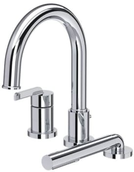Rohl Authentica™ TAU10C - Authentica™ 3-Hole Deck Mount Tub Filler Trim in Chrome