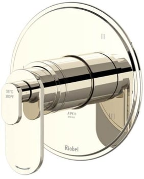 Rohl Arca™ TAA45PN - Arca™ 1/2" Therm & Pressure Balance Trim With 5 Functions in Polished Nickel
