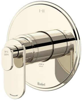 Rohl Arca™ TAA23PN - Arca™ 1/2" Therm & Pressure Balance Trim With 3 Functions in Polished Nickel