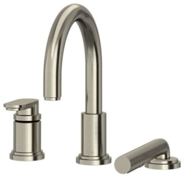 Rohl Arca™ TAA10BN - Arca™ 3-Hole Deck Mount Tub Filler Trim in Brushed Nickel