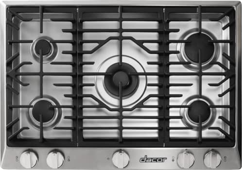 Dacor Rnct305gslp 30 Inch Gas Cooktop With 5 Sealed Burners Dacor Renaissance Rnct305gslp 5 Burner Gas Cooktop