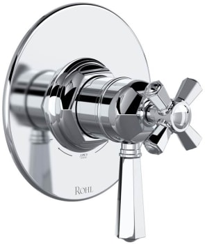 Rohl TTN44W1LMAPC - 1/2 Inch Therm & Pressure Balance Trim with 2 Functions