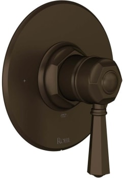 Rohl TTN51W1LMTCB - /2" Pressure Balance Trim in Tuscan Brass
