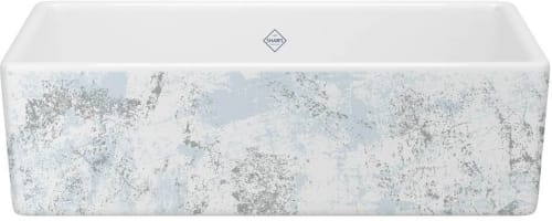 Rohl Shaker MS3618WHPTBS - 36 Inch Single Bowl Farmhouse Apron Front Fireclay Kitchen Sink