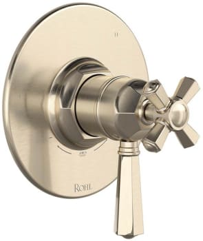 Rohl TTN47W1LMSTN - 1/2 Inch Therm & Pressure Balance Trim With 3 Functions