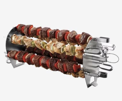 Weber 7675PAK2 - WEBER CRAFTED Rotisserie Skewer Set