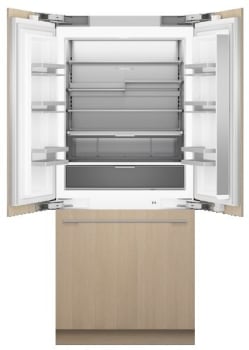 Fisher & Paykel Series 11 RS3684AUVE1 - 36 Inch Panel Ready Built-In French Door Smart Refrigerator