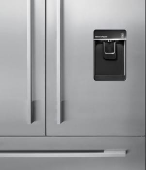Fisher Paykel Rd3684uub 36 Inch X 84 Inch Cabinet Ezkleen Stainless Steel Door Panel Handle Kit With Dispenser Cut Out
