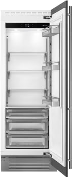 Smeg RSDU30R - UNIVERSAL 30 Inch Refrigerator Column in Opened View