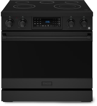Thor Kitchen Gordon Ramsay Collection RSE36B - 36 Inch Professional Electric Range in Front View