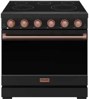 Thor Kitchen Gordon Ramsay Collection Professional RSE36PBRSG - 36 Inch Professional Electric Range