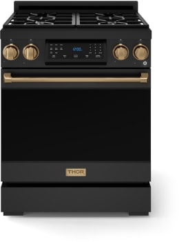 Thor Kitchen Gordon Ramsay Collection RSG30BBRZ - 30 Inch Freestanding Professional Gas Range