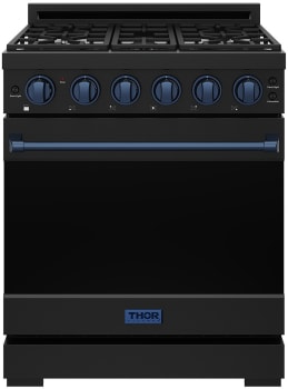 Thor Kitchen Professional RSG30PBLPBLU - 30 Inch Professional Liquid Propane Range