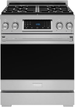 Thor Kitchen Gordon Ramsay Collection RSG30LP - 30 Inch Freestanding Professional Gas Range