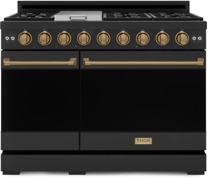 Thor Kitchen Gordon Ramsay Collection RSG48EBBRZ - 48 Inch Professional Gas Range