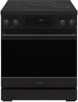 Thor Kitchen Gordon Ramsay Collection Professional RSI30B - 30 Inch Professional Induction Range with Tilt Panel Touch Control