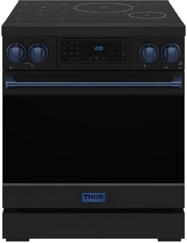 Thor Kitchen Gordon Ramsay Collection Professional RSI30BBLU - 30 Inch Professional Induction Range with Tilt Panel Touch Control