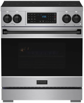 Thor Kitchen Gordon Ramsay Collection Professional RSI30BLK - 30 Inch Professional Induction Range with Tilt Panel Touch Control