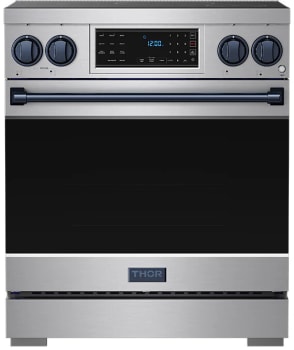 Thor Kitchen Gordon Ramsay Collection Professional RSI30BLU - 30 Inch Professional Induction Range with Tilt Panel Touch Control