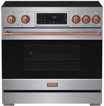 Thor Kitchen Gordon Ramsay Collection Professional RSI36RSG - 36 Inch Professional Induction Range with Tilt Panel Touch Control