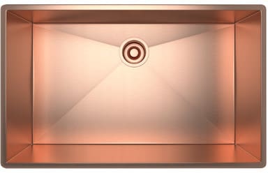 Rohl RSS3018SC - Stainless Copper Sink