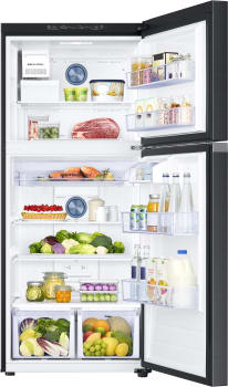 Samsung RT18M6215SG 29 Inch Top-Freezer Refrigerator with FlexZone