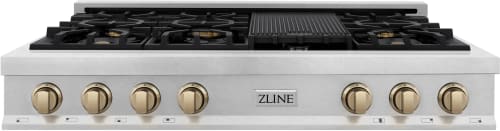 ZLINE Autograph Edition RTSZ48CB - 48 Inch Gas Rangetop