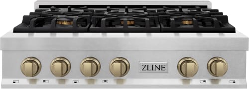 ZLINE Autograph Edition RTSZ36CB - 36 Inch Gas Rangetop