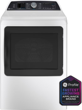 GE Profile PTD70EBSTWS - 27 Inch Smart Electric Dryer