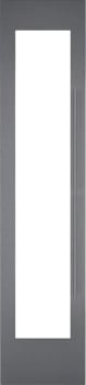 Gaggenau Vario Cooling Expressive Series RVA421122L - 18 Inch Dark Brushed Stainless Steel Door Panel Frame with Handle - Left Hinge