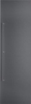 Gaggenau Vario Cooling Expressive Series RVA421620 - 24 Inch Dark Brushed Stainless Steel Door Panel with Handle