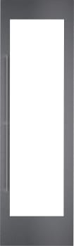 Gaggenau Vario Cooling Expressive Series RVA421622R - Dark Brushed Stainless Steel Door Panel Frame with Handle - Right Hinge