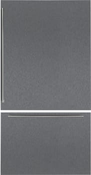Gaggenau RVA421920 - Dark Stainless Steel Door Panel with Handle for RVB 497