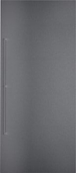 Gaggenau Vario Cooling Expressive Series RVA421924 - Dark Brushed Stainless Steel Door Panel with Handle