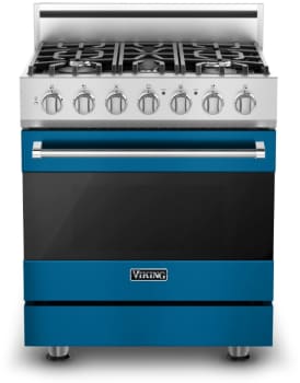 Viking 3 Series RVDR33025BABLP - 30" Self-Cleaning Dual Fuel Range