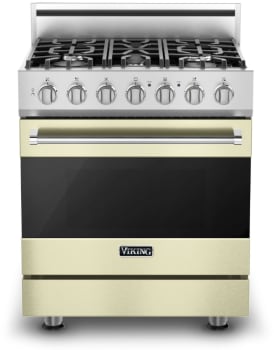 Viking 3 Series RVDR33025BVCLP - 30" Self-Cleaning Dual Fuel Range