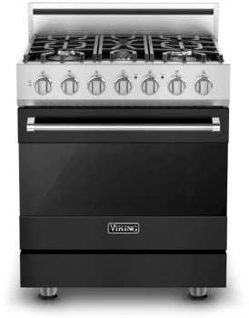 Viking 3 Series RVDR33025BCSLP - 30 Inch Self-Cleaning Dual Fuel Range
