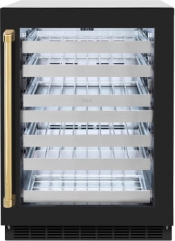 ZLINE Autograph Edition RWDOZBLM24G - Touchstone 24 Inch Built-In Wine Cooler