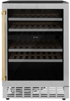 ZLINE Autograph Edition RWVZUD24G - Monument 24 Inch Built-in Wine Cooler