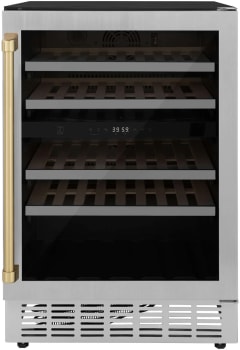 ZLINE Autograph Edition RWVZUD24CB - Monument 24 Inch Built-in Wine Cooler