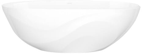 Rohl Seros SE3NSWNO - 29 Inch Freestanding Soaking Bathtub with Flat Rim and with No Overflow Hole