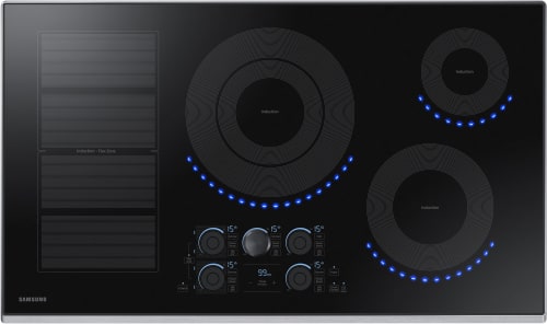 Samsung NZ36K7880US - 36" Induction Cooktop from Samsung with Stainless Steel Trim