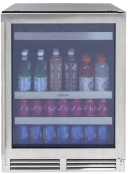 Sapphire Series 3 SBC243SSPR - 24 Inch Beverage Center