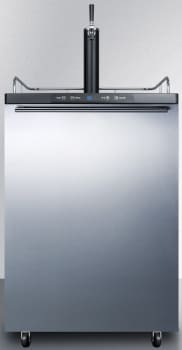 Summit SBC635MSSHH - Stainless Steel with Horizontal Handle