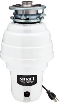 Smart Choice SC13DISPC1 1 1/4 HP Continuous Feed Waste Disposal with 2,800 RPM Warranty - Corded