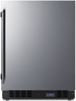 Summit SCFF53BSSIM - 24 Inch Built-In Undercounter Freezer