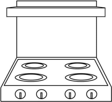 BlueStar SDHS60DF - 24" High Shelf for 48" Dual Fuel Series