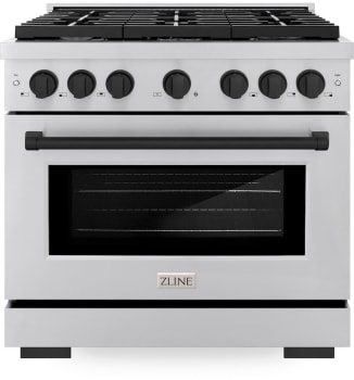 ZLINE SGRZ36MB - 36 Inch Freestanding Paramount Gas Range