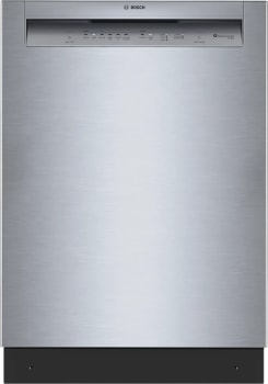 Bosch 300 Series SHE43DM5N - 24 Inch Full Console Built-In Smart Dishwasher with 12 Place Setting Capacity