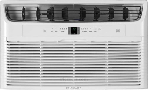Frigidaire Ffta103wa1 10 000 Btu Through The Wall Room Air Conditioner With Effortless Restart 2 In 1 Cooling And Heating System Washable Filter A Ready Select Controls Energy Saver Mode Multi Speed Fan Power Cord Programmable Timer